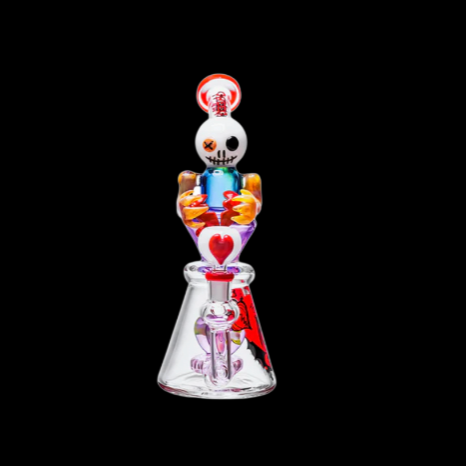 Cheech Glass 10.5" Ghost of Valentine Water Pipe