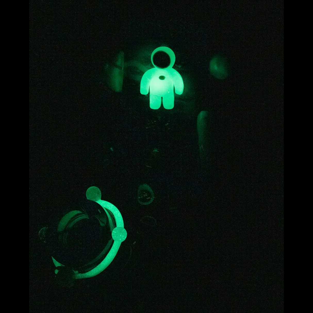 Empire Glassworks 8" Galaxy Baby Beaker