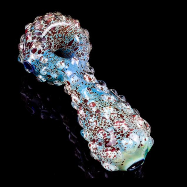 Speckled Glass Hand Pipe