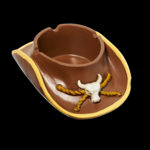 Cowboy Hat Molded Ash Tray