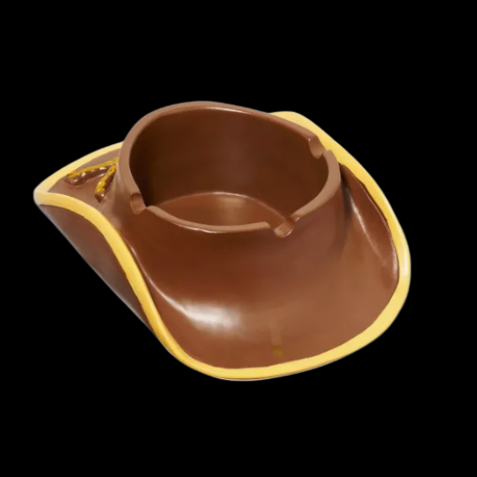 Cowboy Hat Molded Ash Tray