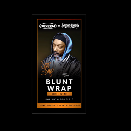 Futurola x Snoop Dogg Gin & Juice Blunt Wraps Pack of 2
