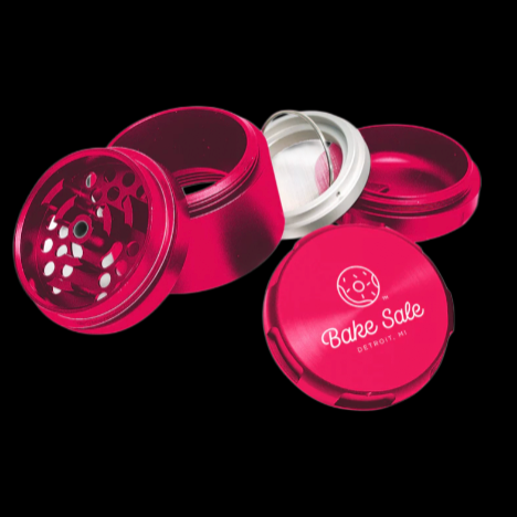 Bake Sale Aircraft Grade Aluminum 63mm 5 pc Grinder