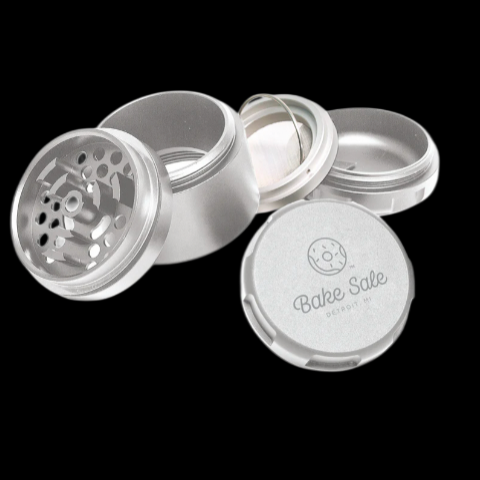 Bake Sale Aircraft Grade Aluminum 63mm 5 pc Grinder