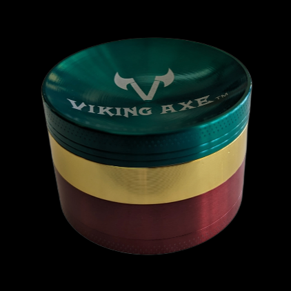 Viking Axe 63mm Grinder – 4 Piece