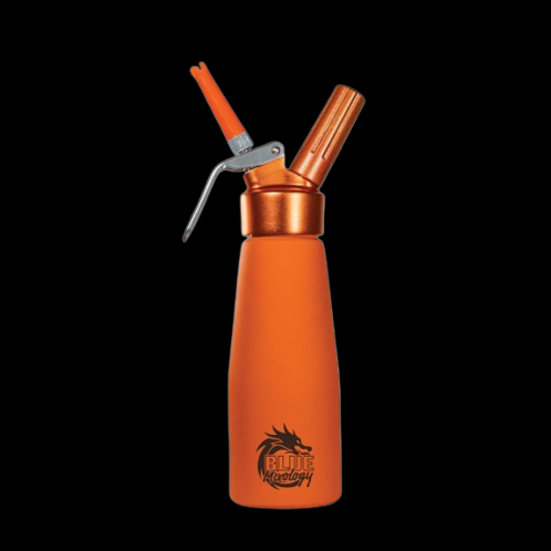 Special Blue 1 Pint Suede Aluminum Cream Dispenser w/ Metal Head