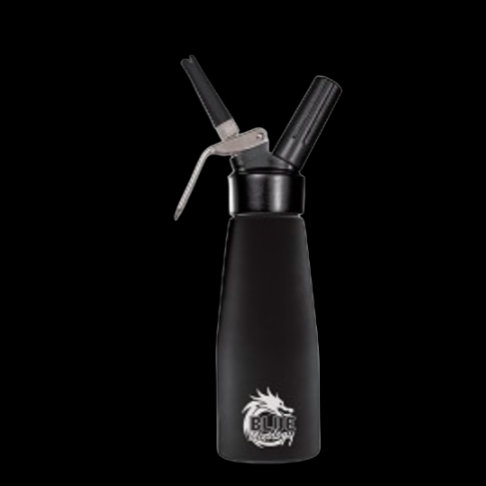 Special Blue 1 Pint Suede Aluminum Cream Dispenser w/ Metal Head