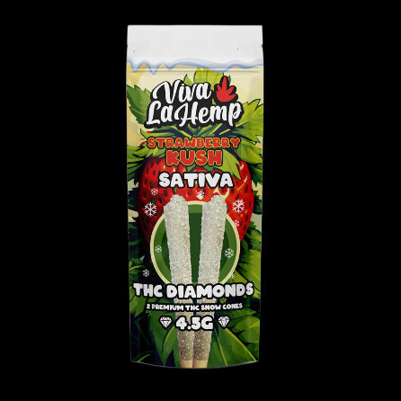 Viva La Hemp THC Diamond Snow Cones 4.5 Gram Pre-Rolls