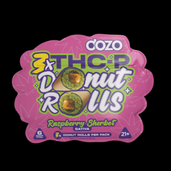 Dozo THC-P Donut Rolls - 3 count