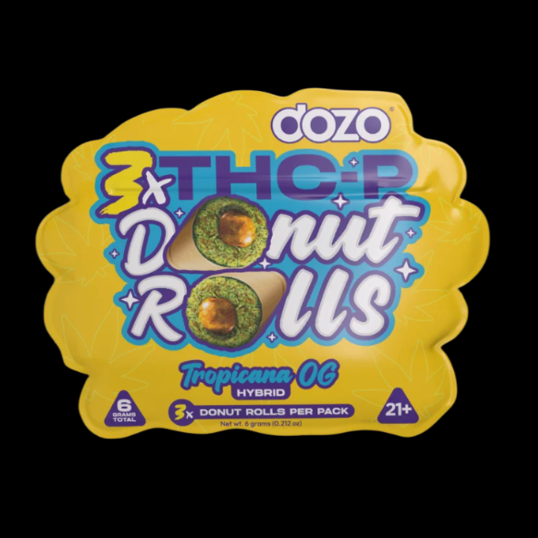 Dozo THC-P Donut Rolls - 3 count
