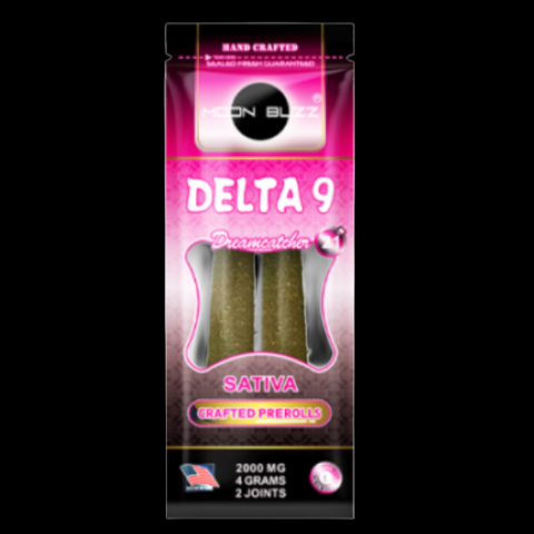 Moon Buzz Delta-9 2 Gram Pre Rolls 2 Count