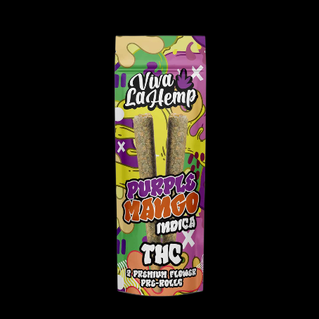 Viva La Hemp THC Premium Flower 2 Gram Pre-Rolls