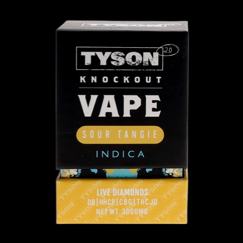 Tyson 2.0 Golden Nugs Live Resin Disposable 3 Grams