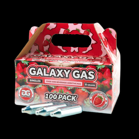 Galaxy Gas Infusion Singles N2O 8g Whip Cream Chargers (100 Pack)