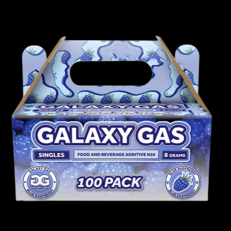 Galaxy Gas Infusion Singles N2O 8g Whip Cream Chargers (100 Pack)