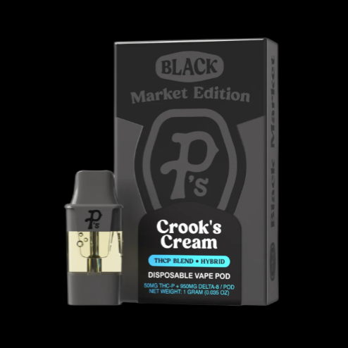 Pushin P's Black Market Edition THC-P Disposable Pod 1 Gram