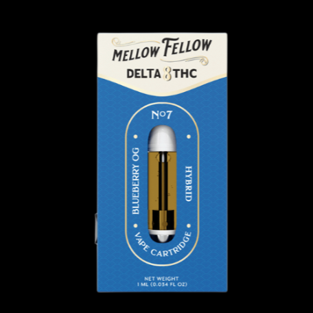 Mellow Fellow Delta 8 THC Cartridge 1 Gram