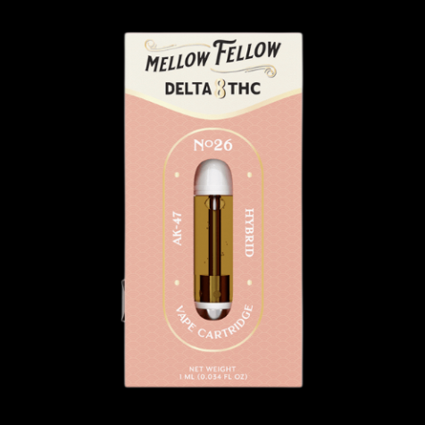 Mellow Fellow Delta 8 THC Cartridge 1 Gram