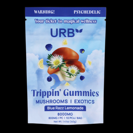 Urb Trippin' Mushroom Gummies 8000mg