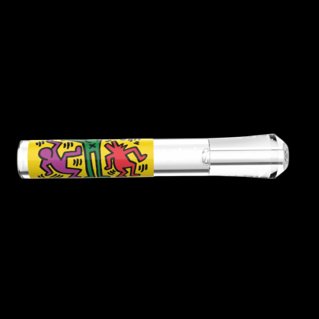 Keith Haring Taster Chillum Pipe
