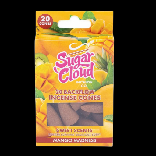 Sugar Cloud Sweet Backflow Incense Cones 20pc
