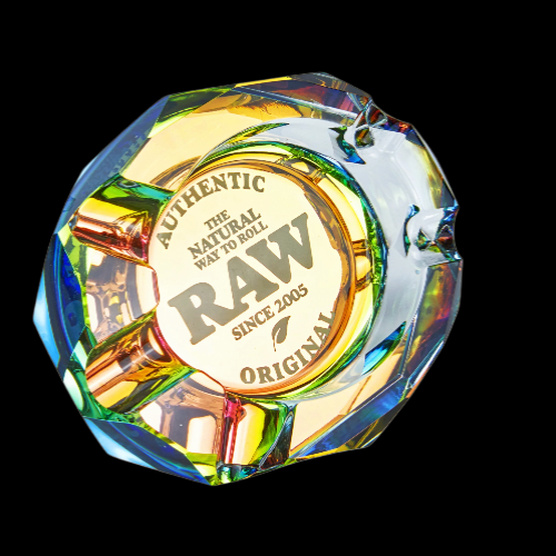 RAW Phat Prism Glass Ash Tray