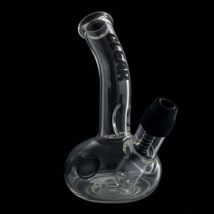 Clear it Bubble Bong w/ Spring Loaded Bowl 7"