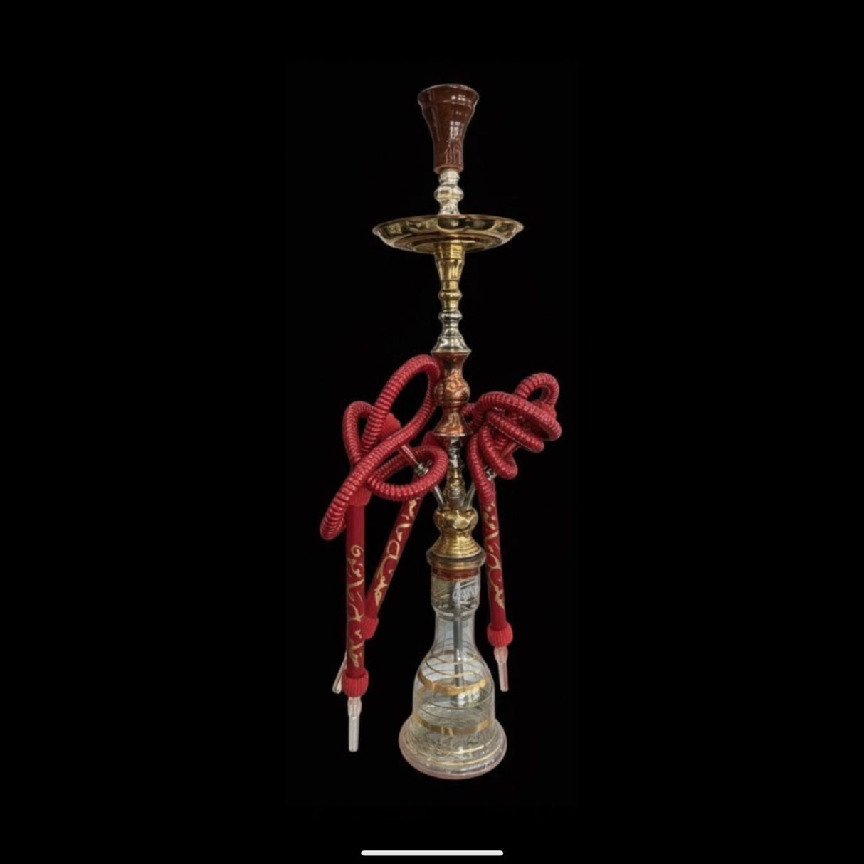 Khalil Mamoon 36" Inch Triple / Double Hose Hookah