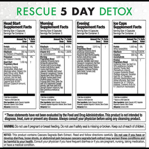 Rescue Detox 5 Day Permanent Detox Capsules