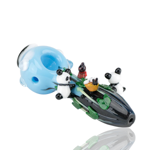Empire Glassworks Climbing Pandas Spoon Pipe