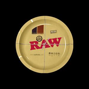 RAW Large Round Metal Rolling Tray