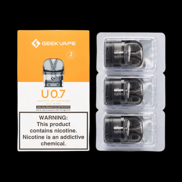 Geek Vape U 0.7 Replacement Pods 3 pcs