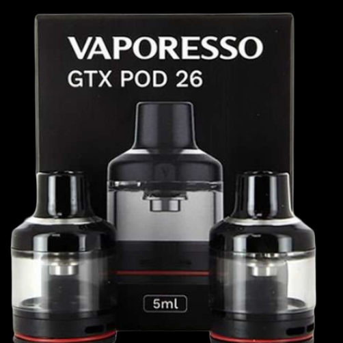Vaporesso GTX Pod 26 Replacement Pods 2 pcs