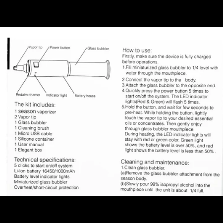 Blo Season Electronic Nectar Collector Vaporizer