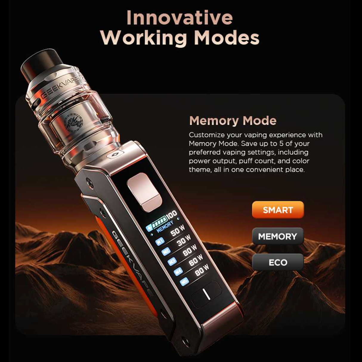 Geek Vape Aegis Solo 3 Starter Kit