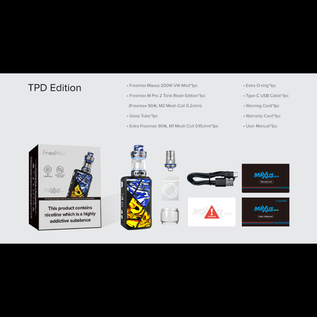 FreeMax Maxus 200W Starter Kit