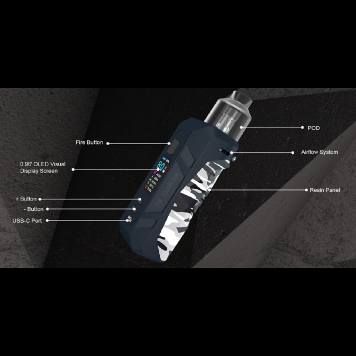 Sigelei HUMVEE 80W Pod Mod Kit