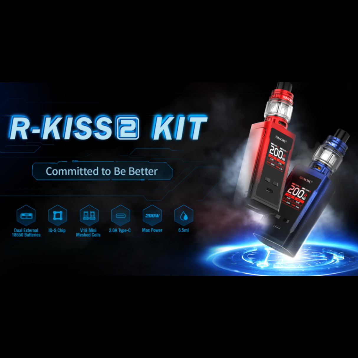Smok R-Kiss 2 200W Kit