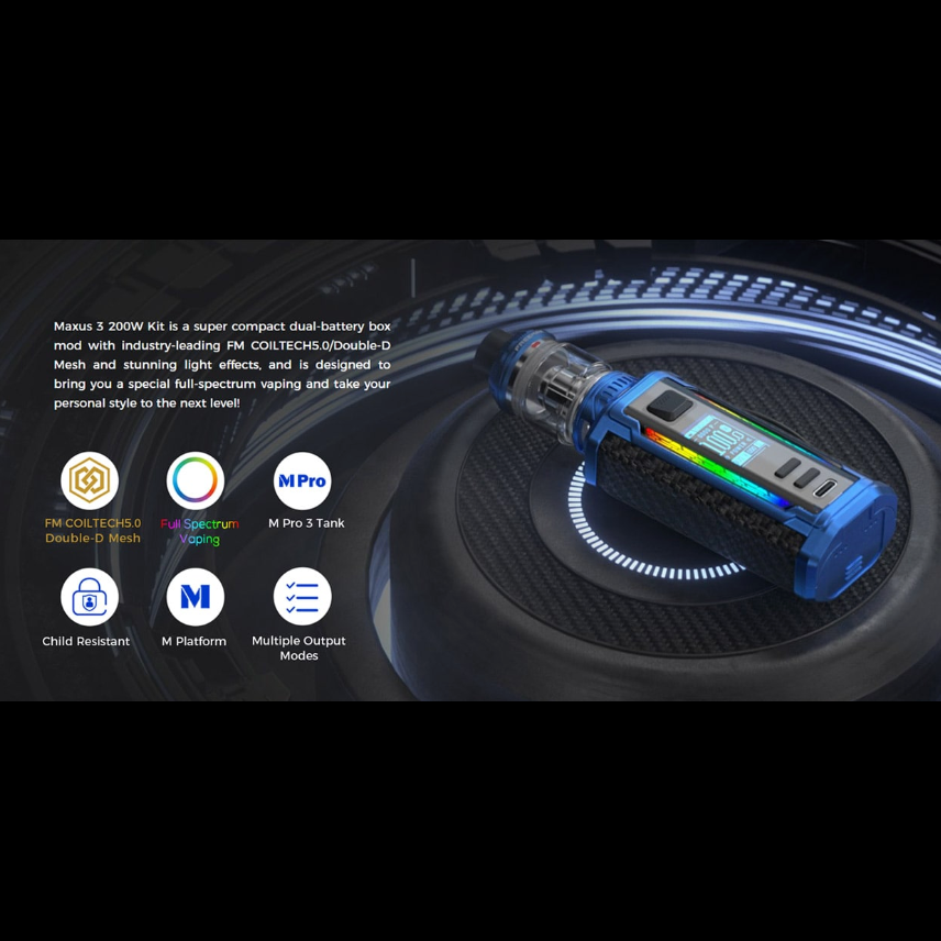FreeMax Maxus 3 200W Starter Kit
