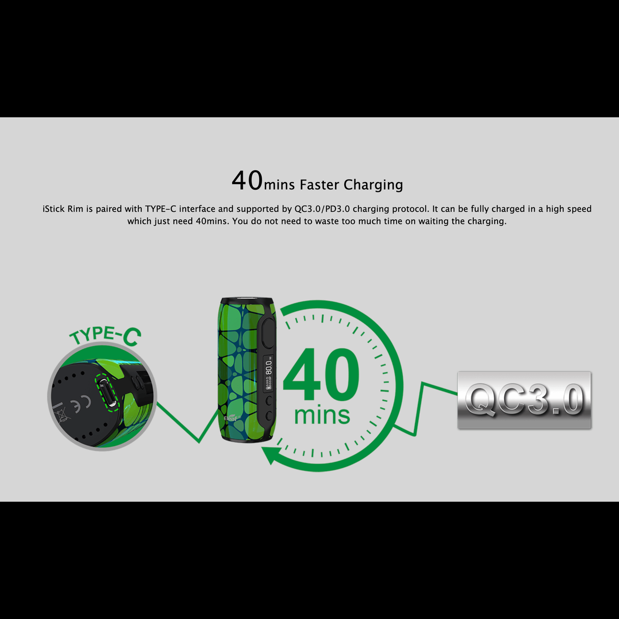 Eleaf iStick Rim 80W Kit