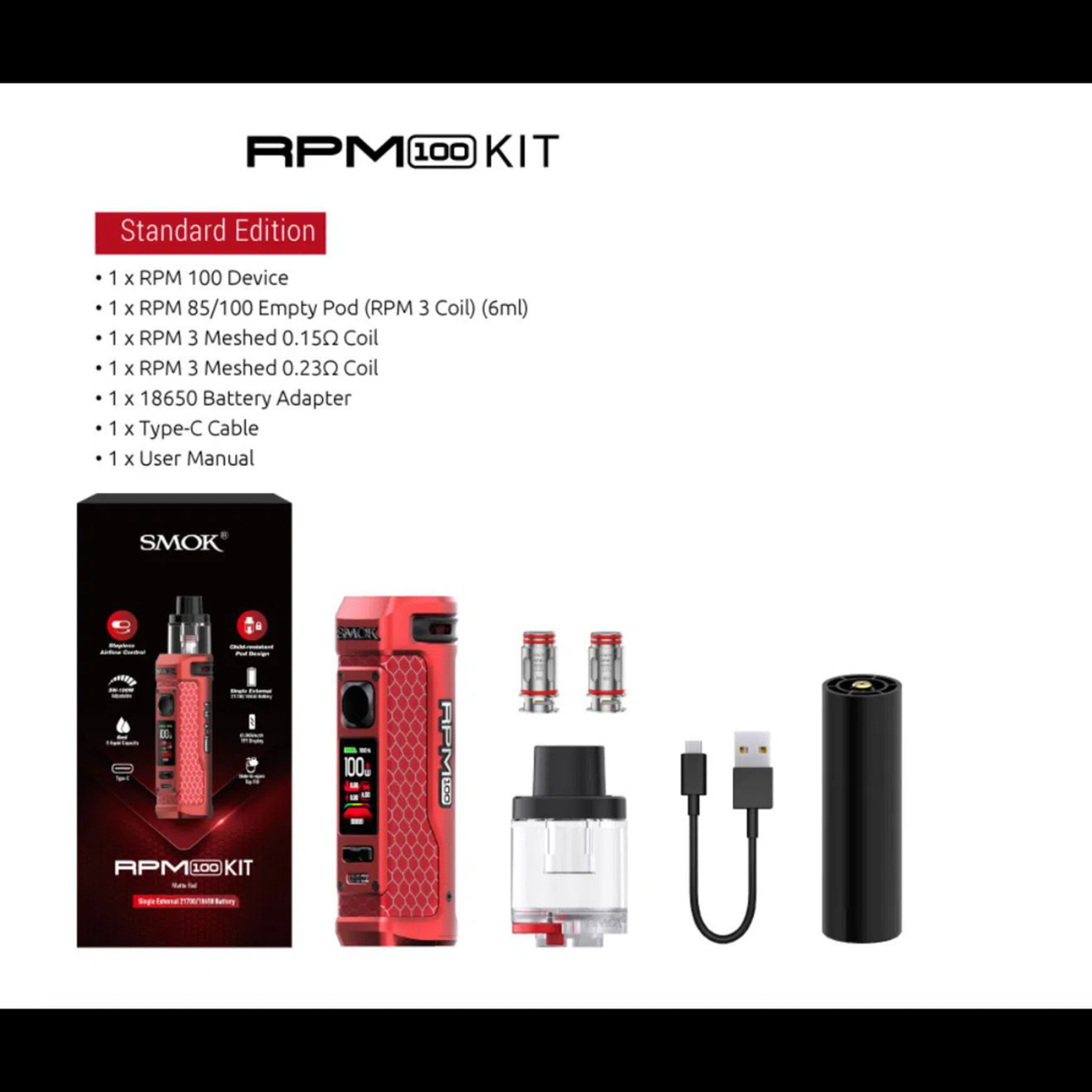 Smok RPM 100 Kit