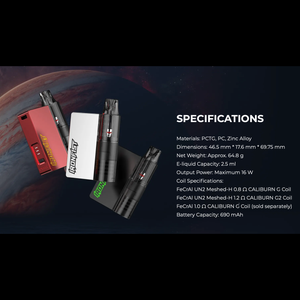 Uwell Caliburn & Ironfist Kit