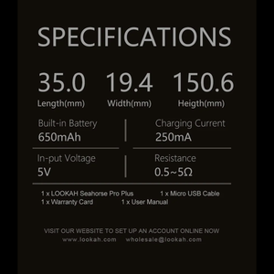 Lookah Seahorse Pro Plus Electric Nectar Collector