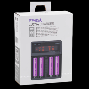 Efest LUC V4 - Quad Slot LCD Battery Charger