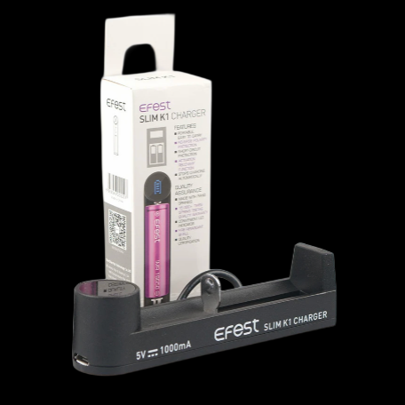 Efest Slim K1 Single Slot Battery Charger