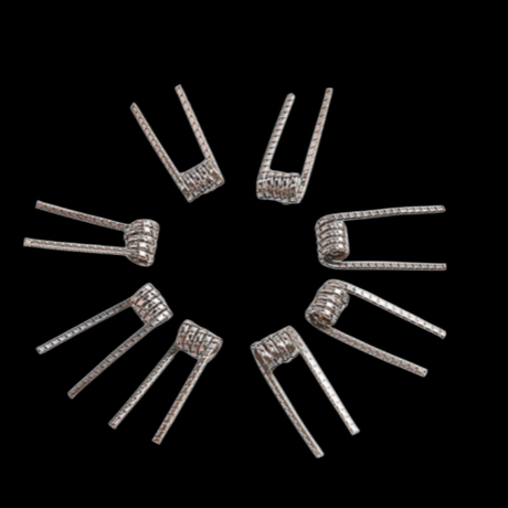 Staircase Clapton Kanthal A1 Wire Pre-built Coils(20 PCS)