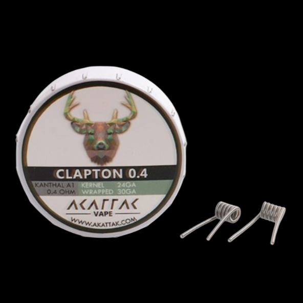 Clapton 0.4 Kanthal A1 Wire Pre-built Coils(20 PCS)