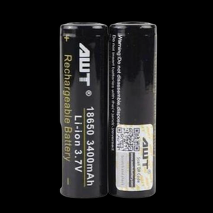 AWT 18650 3400 mAh 3.7V (Pack of 2)
