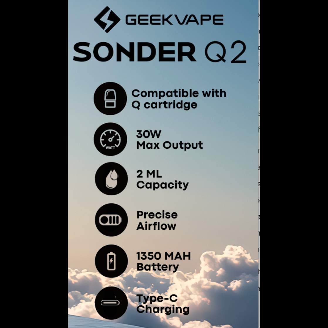 Geek Vape Sonder Q2 Pod System