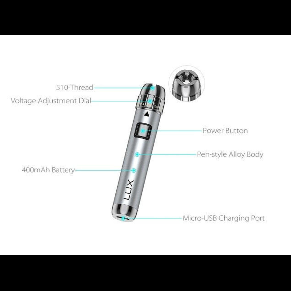 Yocan LUX 510 Threaded Vape Pen Battery